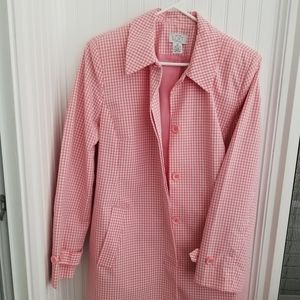 LOFT Pink Trench Coat